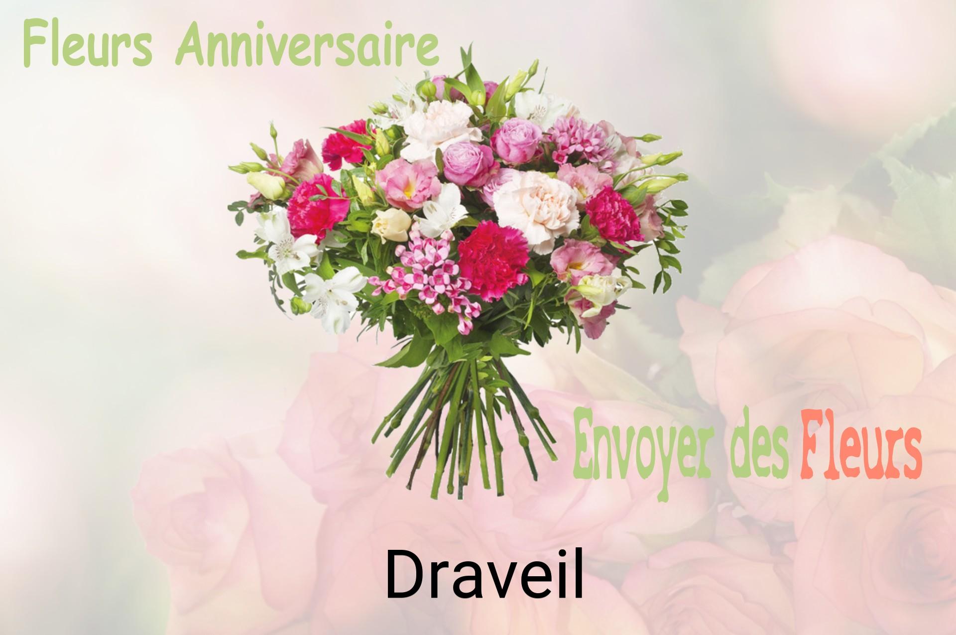 Bouquet de fleurs d’anniversaire livré à Draveil