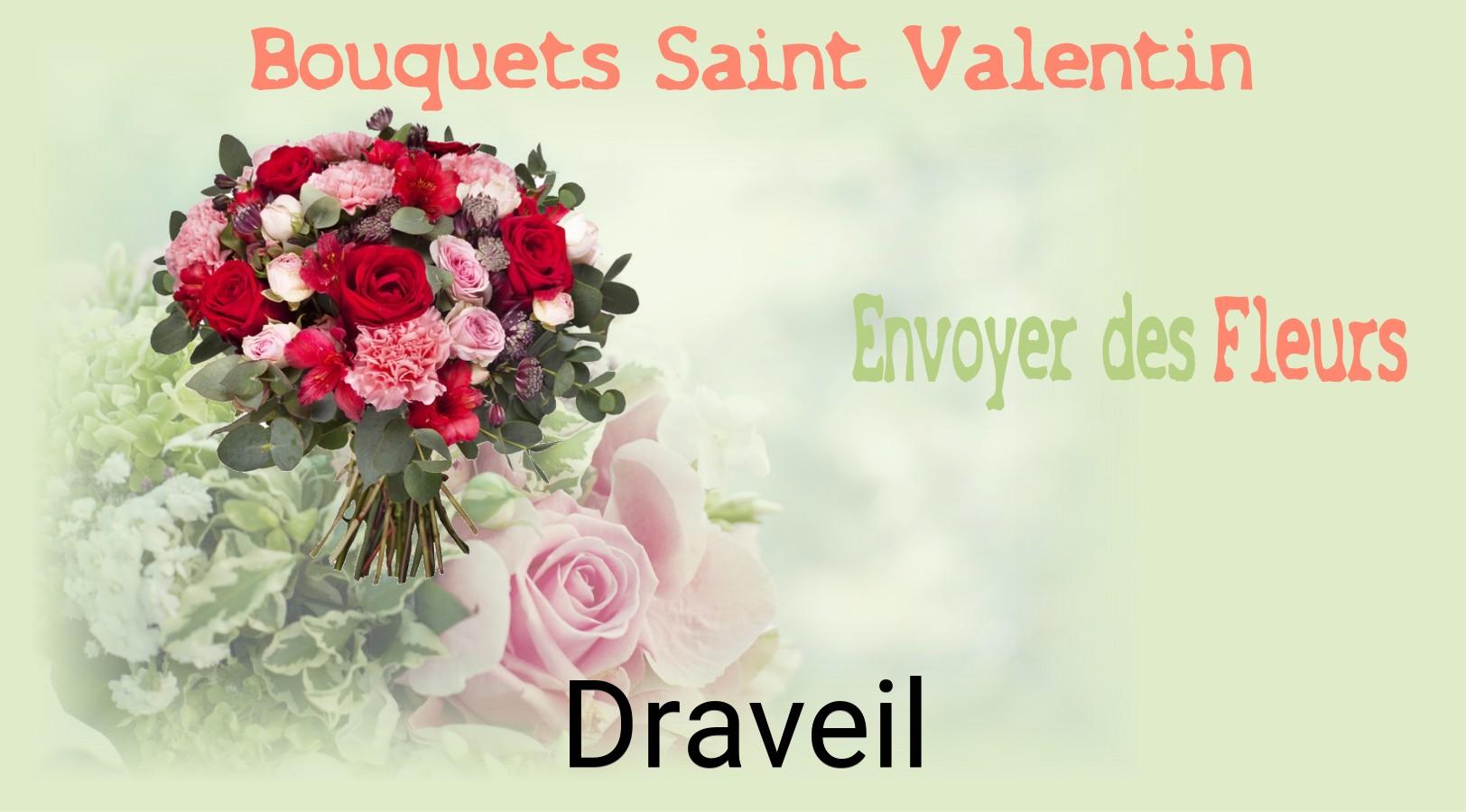 Roses de Saint-Valentin livrées à Draveil